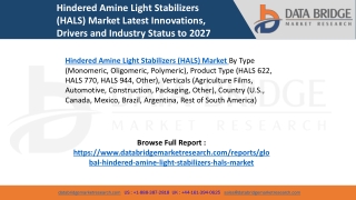 Hindered Amine Light Stabilizers (HALS) Market