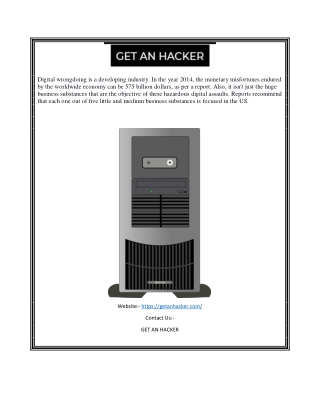 Best Computer Hacking Services | Getanhacker.com