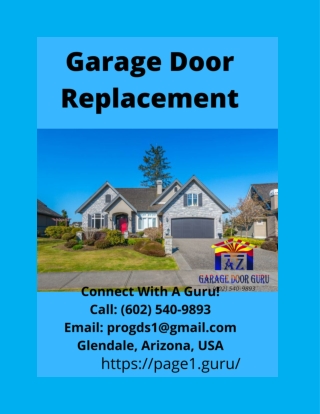 Garage Door Replacement