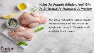 organic chicken in Surrey