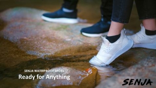 Full Protection Against Water with Merino Wool Sneakers