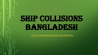 Ship Collisions Bangladesh