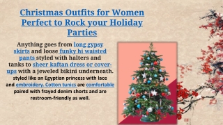 Christmas Outfits for Women Perfect to Rock your Holiday Parties