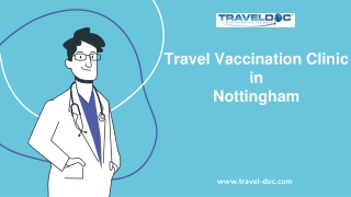 Travel Vaccination Clinic in Nottingham