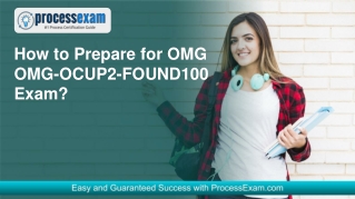 How to Get Success in OMG-OCUP2-FOUND100 Certification Exam?