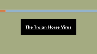 The Trojan Horse Virus