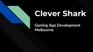 Clever Shark ( 61 423 229 110) ||Development Agency||