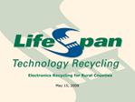 Electronics Recycling for Rural Counties