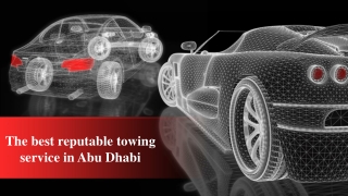 The best reputable towing service in Abu Dhabi