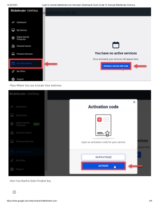 How To Activate Central.bitdefender.com? | Central.Bitdefender.com/Activate