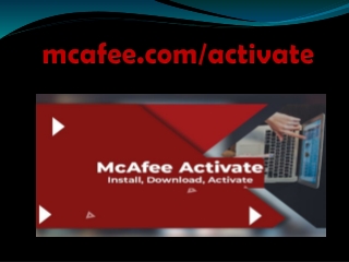 mcafee.com/activate