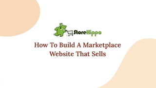 Ready-To-Use Plan To Building An Online Marketplace