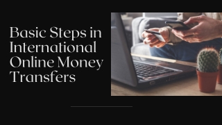 Basic Steps in International Online Money Transfers