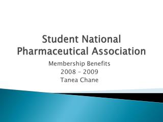 Student National Pharmaceutical Association