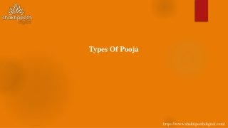 Types Of Pooja