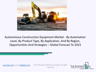 Autonomous Construction Equipment Market Size, Growth, Opportunity and Forecast to 2030