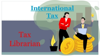 International Tax In UK- Tax Librarian