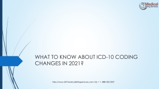 WHAT TO KNOW ABOUT ICD-10 CODING CHANGES IN 2021?