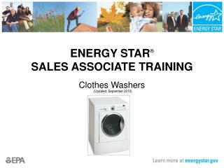 ENERGY STAR ® SALES ASSOCIATE TRAINING