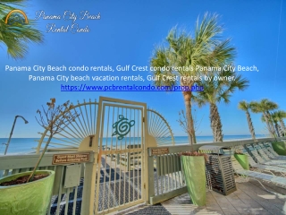 Vacation condos in panama city beach fl