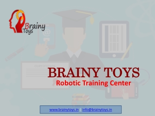 Online Training - Learn Robotics - Project Based Courses for Kids - Brainy Toys