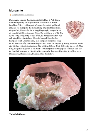 Morganite