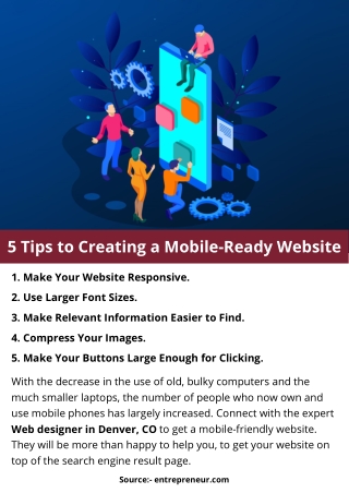 5 Tips to Creating a Mobile-Ready Website