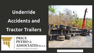 Underride Accidents and Tractor Trailers