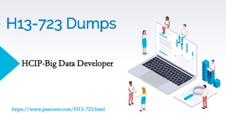 HCIP-Big Data Developer H13-723 Dumps