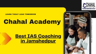Best IAS Coaching in Jamshedpur