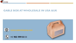 Make Your Own Gable box With free Shipping in Texas, USA