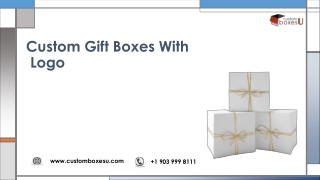 Custom Printed Personalized Branded gift boxes with logo in USA