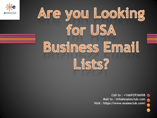 Buy USA Business email list - 100% Opt-in   Delivery Guaranteed