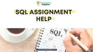 Sql Assignment Help