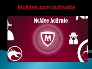 mcafee.com/activate