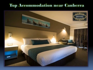 Top Accommodation near Canberra