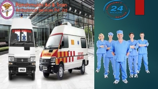 Take a Massive Ambulance Service in Williamnagar for Patient Relocation