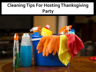 How to Clean Your House for Thanksgiving