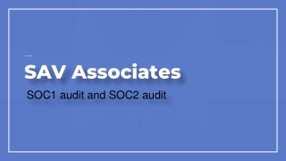 Get the finest SOC1, SOC2 and IT security audit services