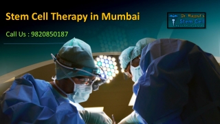 Stem Cell Therapy for ALS in Mumbai