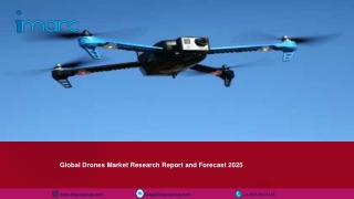 Drones Market Report with Leading Competitor Analysis, Strategies and Forecast Till 2025