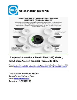 European Styrene-Butadiene Rubber (SBR) Market Trends, Size, Competitive Analysis and Forecast 2019-2025