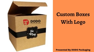 Get Unique Custom Boxes With Logo | Product Packaging