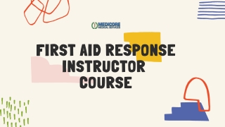 How Do Become a First Aid Instructor - Medicore