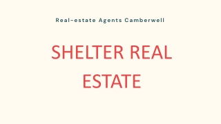 Shelter Real Estate