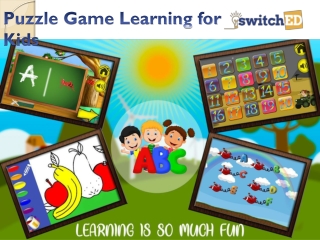 Online Puzzle and Game Learning for Kids