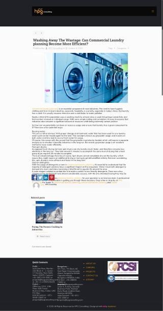 Washing Away The Wastage: Can Commercial Laundry planning Become More Efficient?