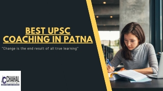 Best UPSC Coaching in Patna