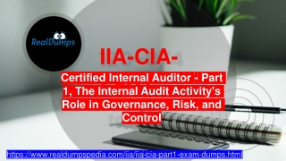 IIA IIA-CIA-Part1 Practice Test Questions - IIA-CIA-Part1 Exam Study Material