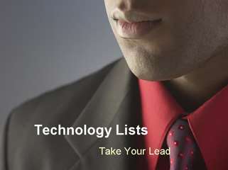 Technology Lists - Take your Lead
